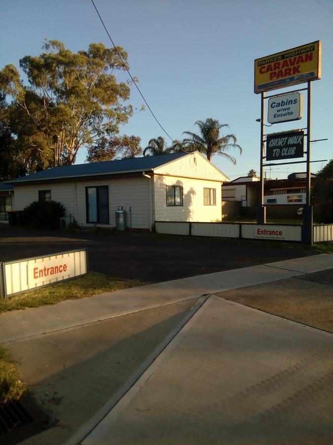 Newell Hwy Caravan Park Parkes Eksteriør bilde